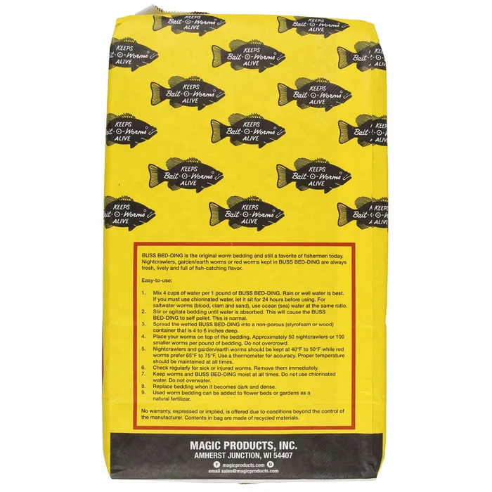 Buss Worm Bedding - 5 lb. 4 Buss Worm Bedding - 5 lb.
