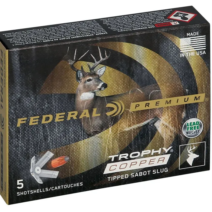 Vital Shok Trophy Copper Sabot Slug 20 ga. Shotshell - 5/8 oz. - 2 3/4 in. - 5/Box