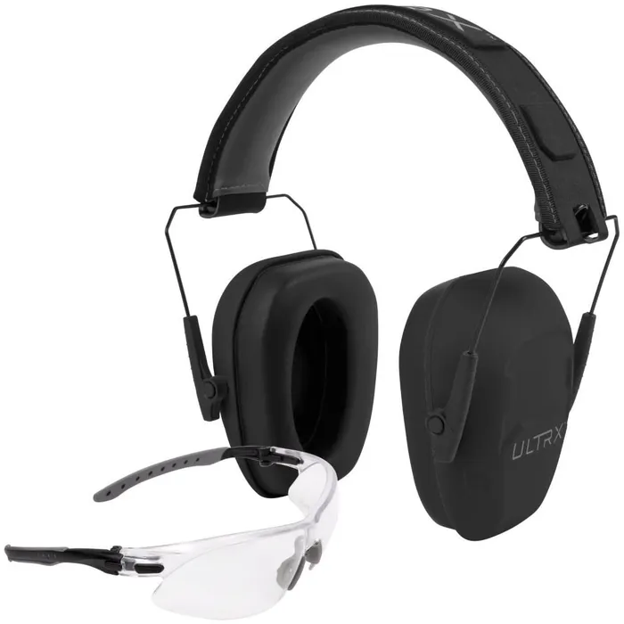 ULTRX Shield Ear Protection and Shooting Glasses Combo 1 ULTRX Shield Ear Protection and Shooting Glasses Combo
