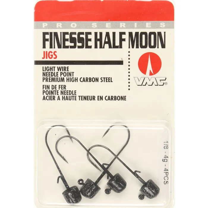 Finesse Half Moon 1/4 oz Jig Head 9 Finesse Half Moon 1/4 oz Jig Head