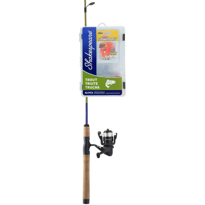 Catch More Fish West Spinning Rod and Reel Combo - Trout - 2 pcs