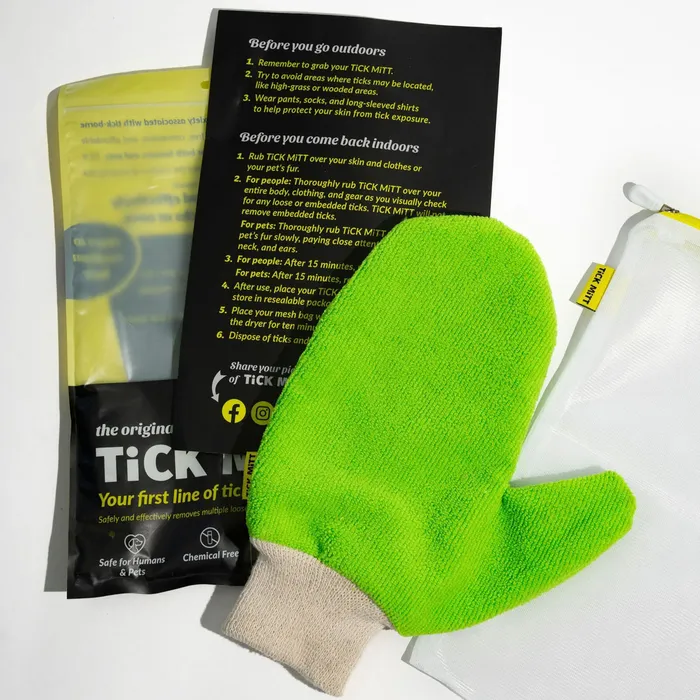 Tick Removal Mitten 7 Tick Removal Mitten