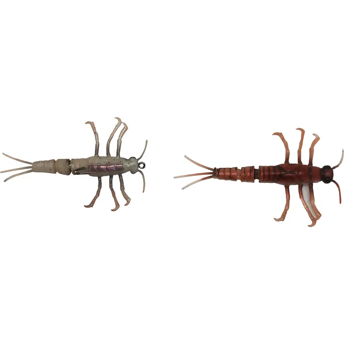 3D TPE Mayfly Nymph Soft Bait