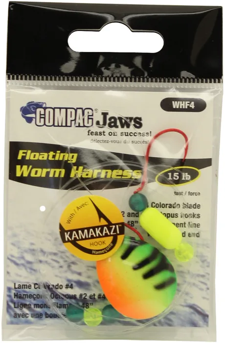 Floating Worm Harness Fishing Rig 5 Floating Worm Harness Fishing Rig