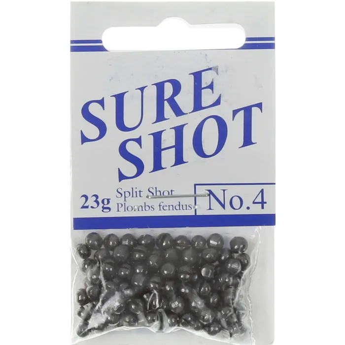 Sure Shot Split Shot Lead 23 g #4 - 10/PK 6 Sure Shot Split Shot Lead 23 g #4 - 10/PK