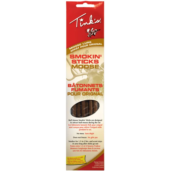 Moose Smokin' Sticks - Cow Estrous - 6/PK 1 Moose Smokin' Sticks - Cow Estrous - 6/PK