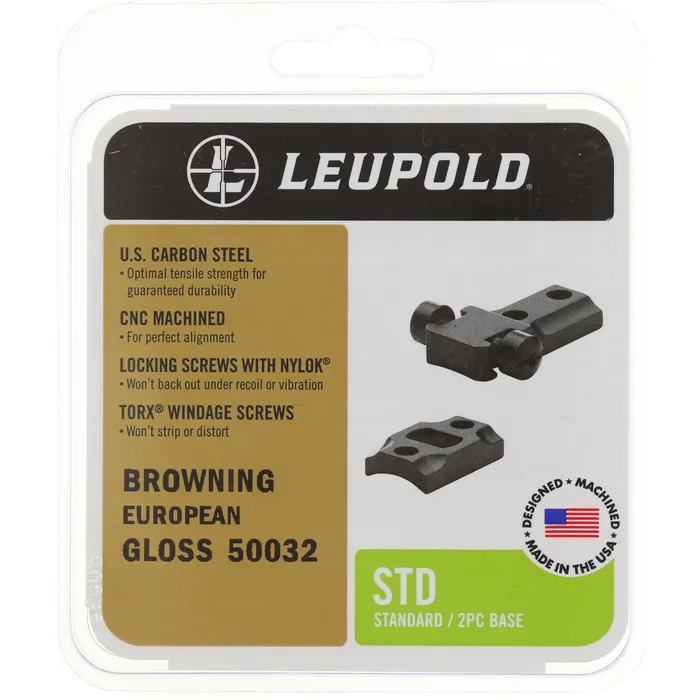 Steel Standard Bases and Rings - 2 Pack 1 Steel Standard Bases and Rings - 2 Pack