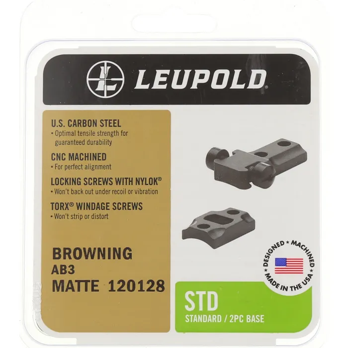 STD Browning AB3 2-Piece Matte Base 1 STD Browning AB3 2-Piece Matte Base