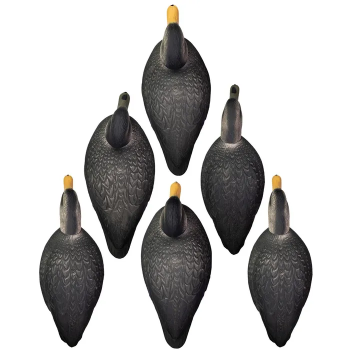 Magnum Black Duck Decoys 4 Magnum Black Duck Decoys