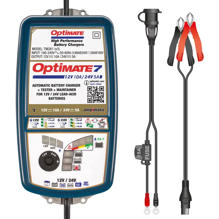 OptiMate 7 Charger - 12 V/24 V 7 OptiMate 7 Charger - 12 V/24 V