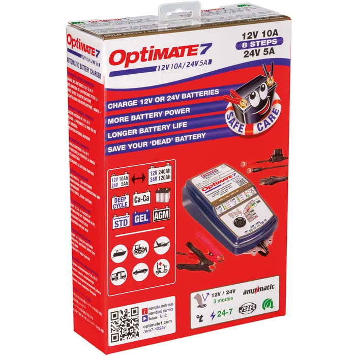 OptiMate 7 Charger - 12 V/24 V 8 OptiMate 7 Charger - 12 V/24 V