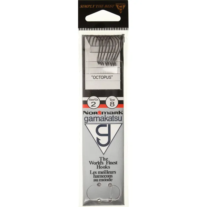 Octopus Snell Hook - 10/PK 1 Octopus Snell Hook - 10/PK