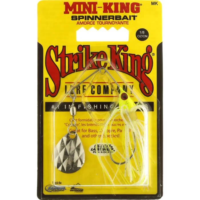 Mini King Spinnerbait Lure - 1/2 oz 1 Mini King Spinnerbait Lure - 1/2 oz