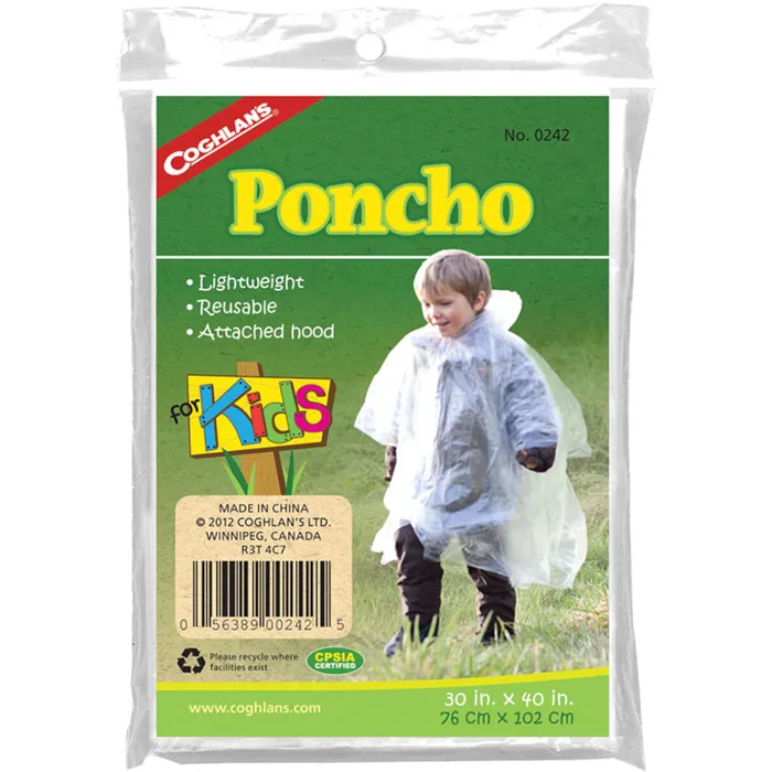Emergency Poncho - Kids' 6 Emergency Poncho - Kids'