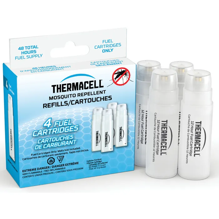 Mosquito Repellent Fuel Cartridge Refills - 4/PK