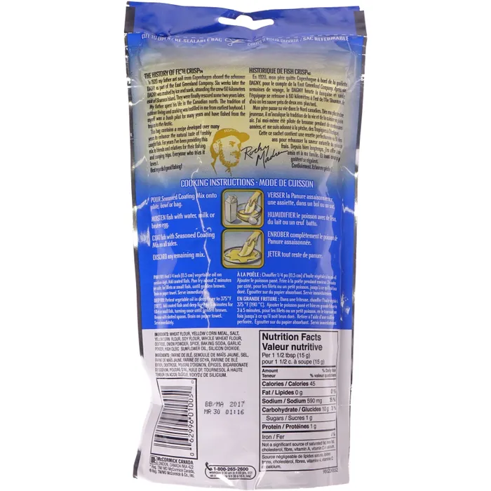 Seasoned Coating Mix - Oiginal 6 Seasoned Coating Mix - Oiginal
