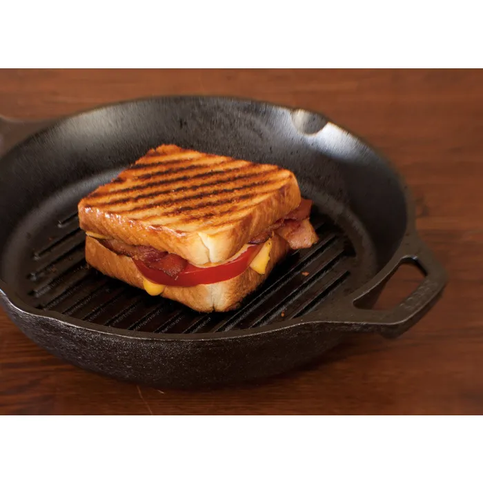 Cast Iron Grill Pan - 10.25 in. 8 Cast Iron Grill Pan - 10.25 in.