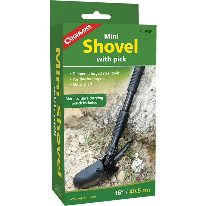 Mini Shovel with Pick 8 Mini Shovel with Pick
