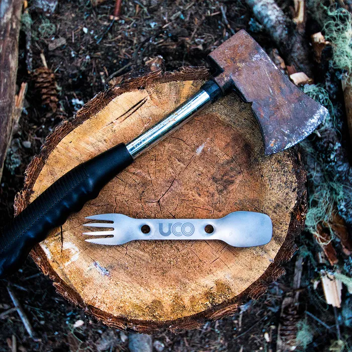 Titanium Utility Spork 9 Titanium Utility Spork