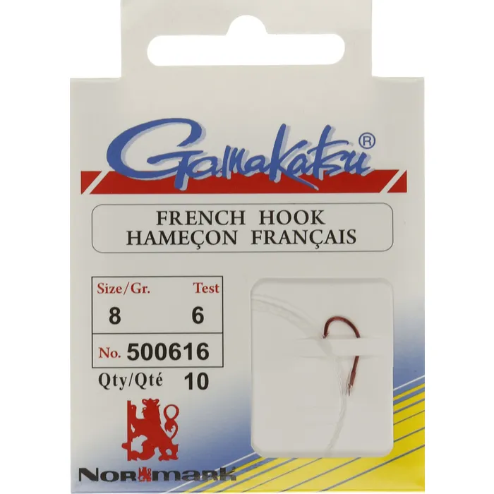 French Snell Hook - 10/PK 1 French Snell Hook - 10/PK