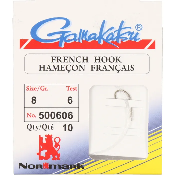 French Snell Hook - 10/PK 8 French Snell Hook - 10/PK