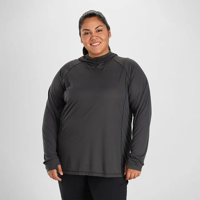 Echo Women's Pullover Hoodie - Plus Size 4 Echo Women's Pullover Hoodie - Plus Size