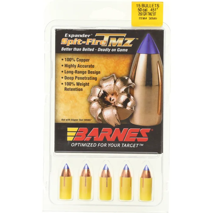 Spit-Fire TMZ .50 ga. Bullet - 250 gr - 15/Box 6 Spit-Fire TMZ .50 ga. Bullet - 250 gr - 15/Box