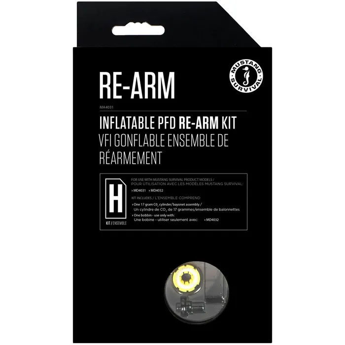 Inflatable PFD Re-Arm Kit H 1 Inflatable PFD Re-Arm Kit H