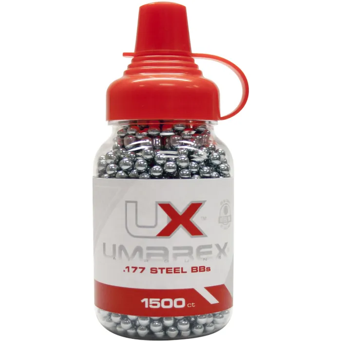 .177 Steel BBs Pellets - 1500/PK 1 .177 Steel BBs Pellets - 1500/PK