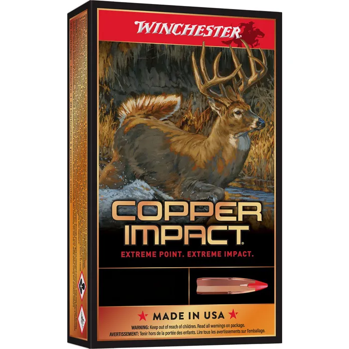 Copper Impact .30-06 SPRG cal Ammunition - 150 gr - 20/Box 1 Copper Impact .30-06 SPRG cal Ammunition - 150 gr - 20/Box