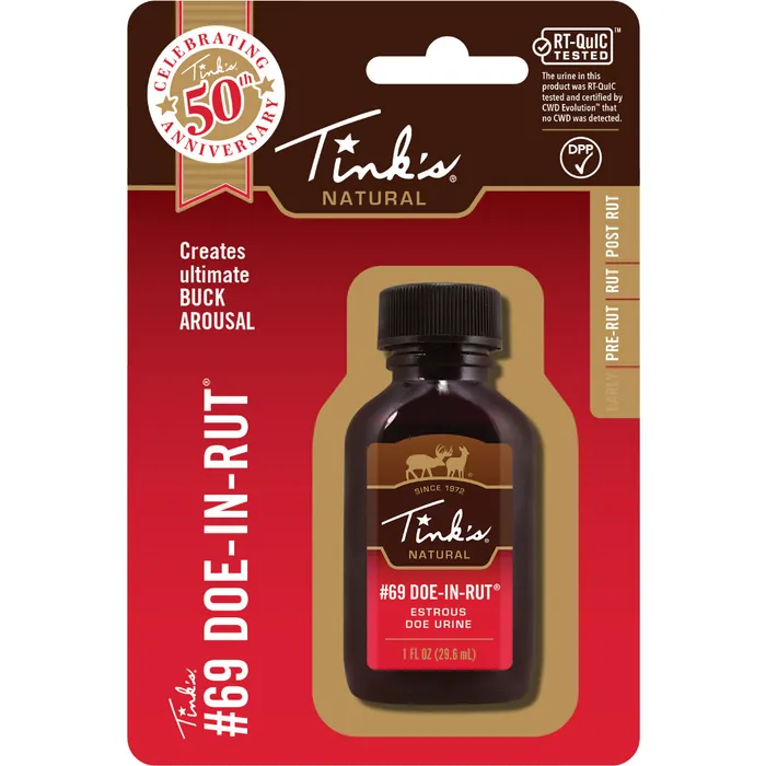 #69 Doe-In-Rut Lure - Estrous Doe - 30 ml 4 #69 Doe-In-Rut Lure - Estrous Doe - 30 ml